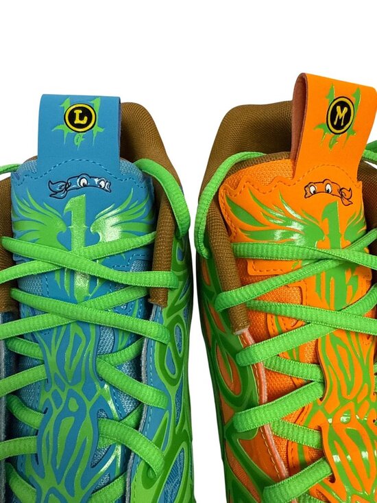 PUMA X Lamelo Ball TMNT Leonard Michelangelo Sneakers Size 11 Ninja Turtles NEW main image 8